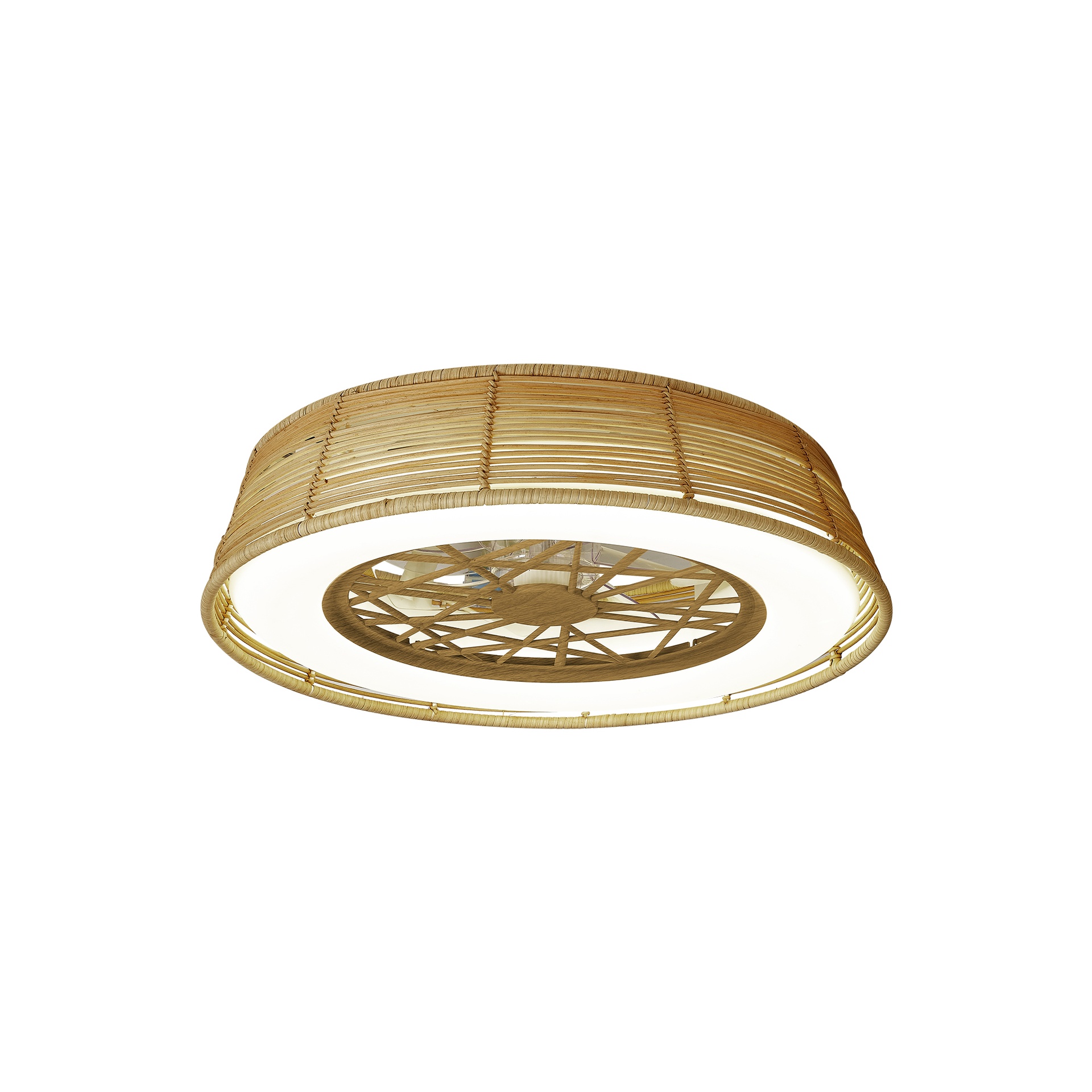 Ventilateur de Plafond Indonesia Mini par Mantra ventilateur plafond rotin mantra