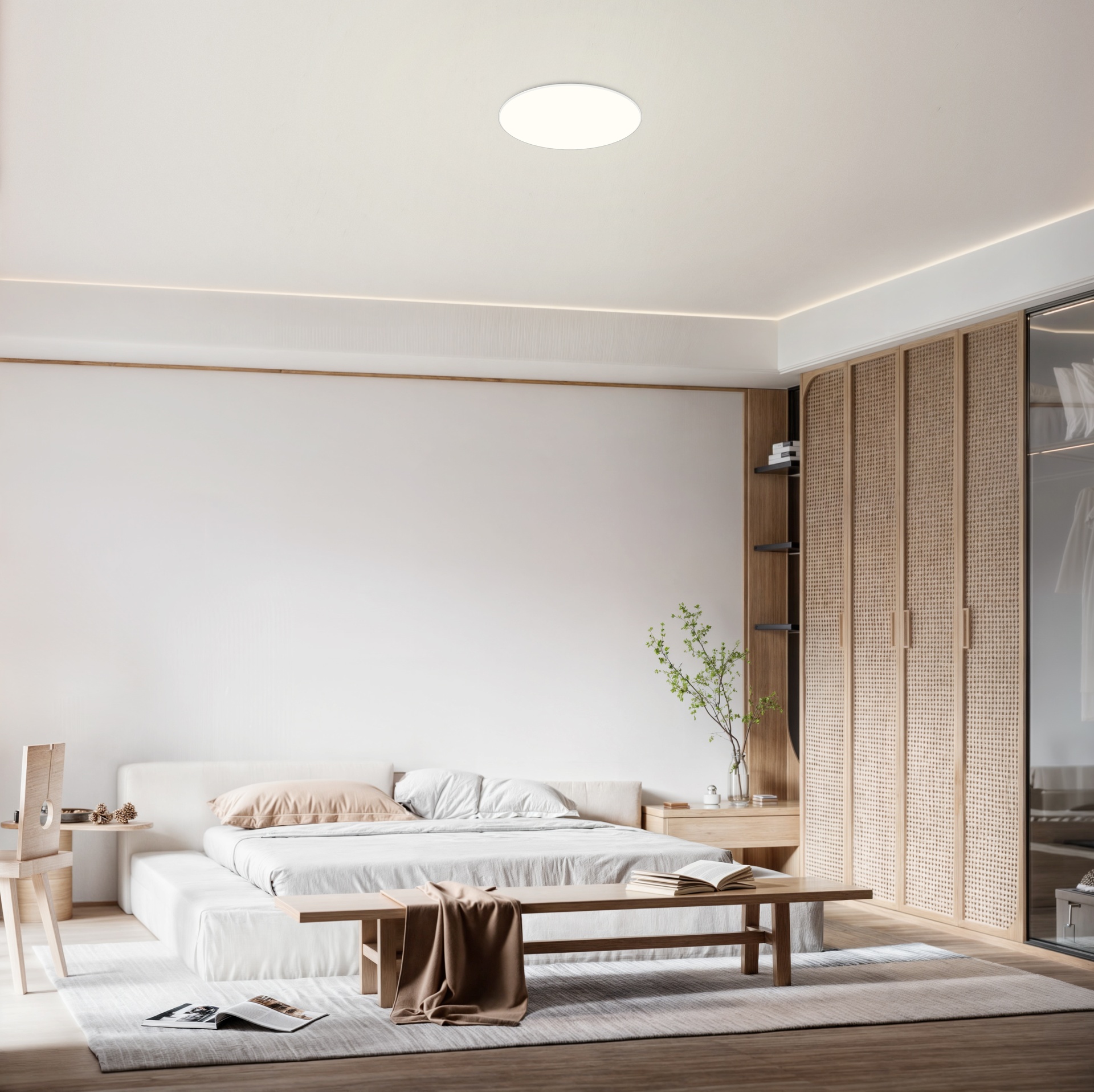plafonnier led cct slim mantra