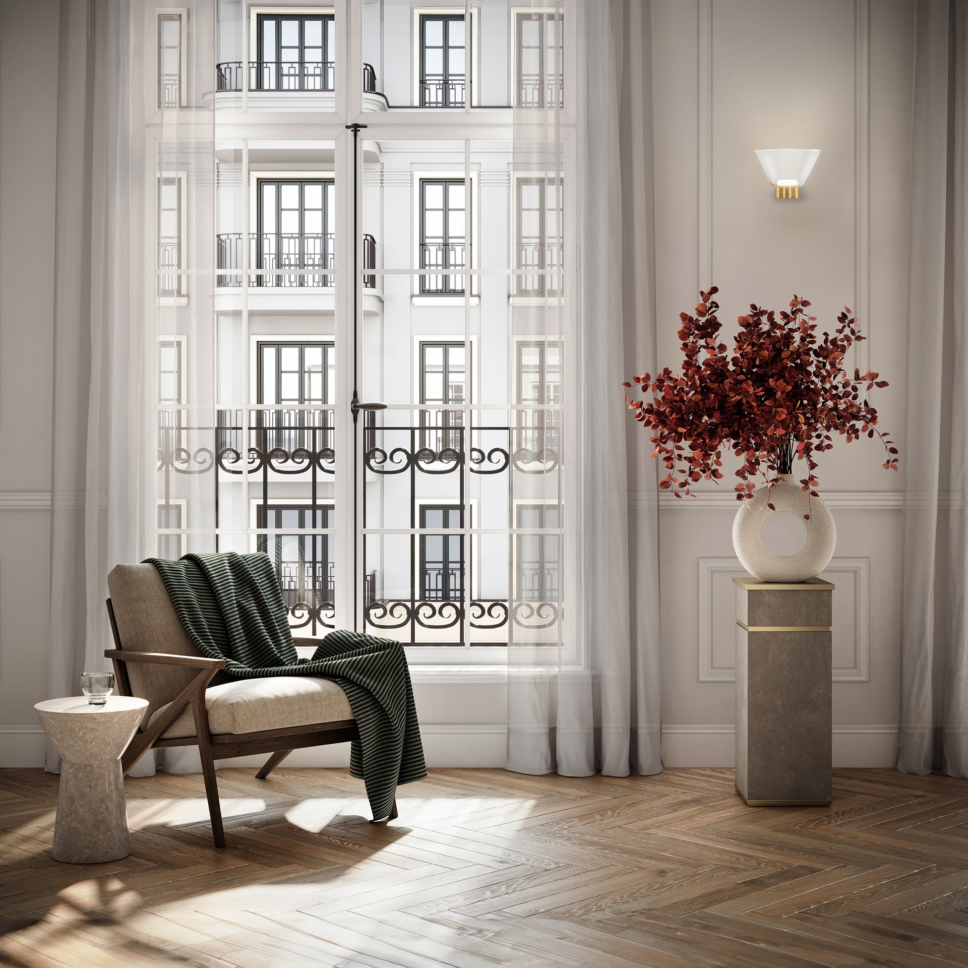 Applique New York Simple par Mantra applique new york mantra ambiance