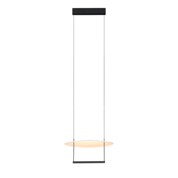 Grande suspension noire Sun II par Mantra