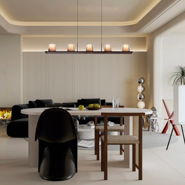 Suspension Verre Design Alabastro par Mantra