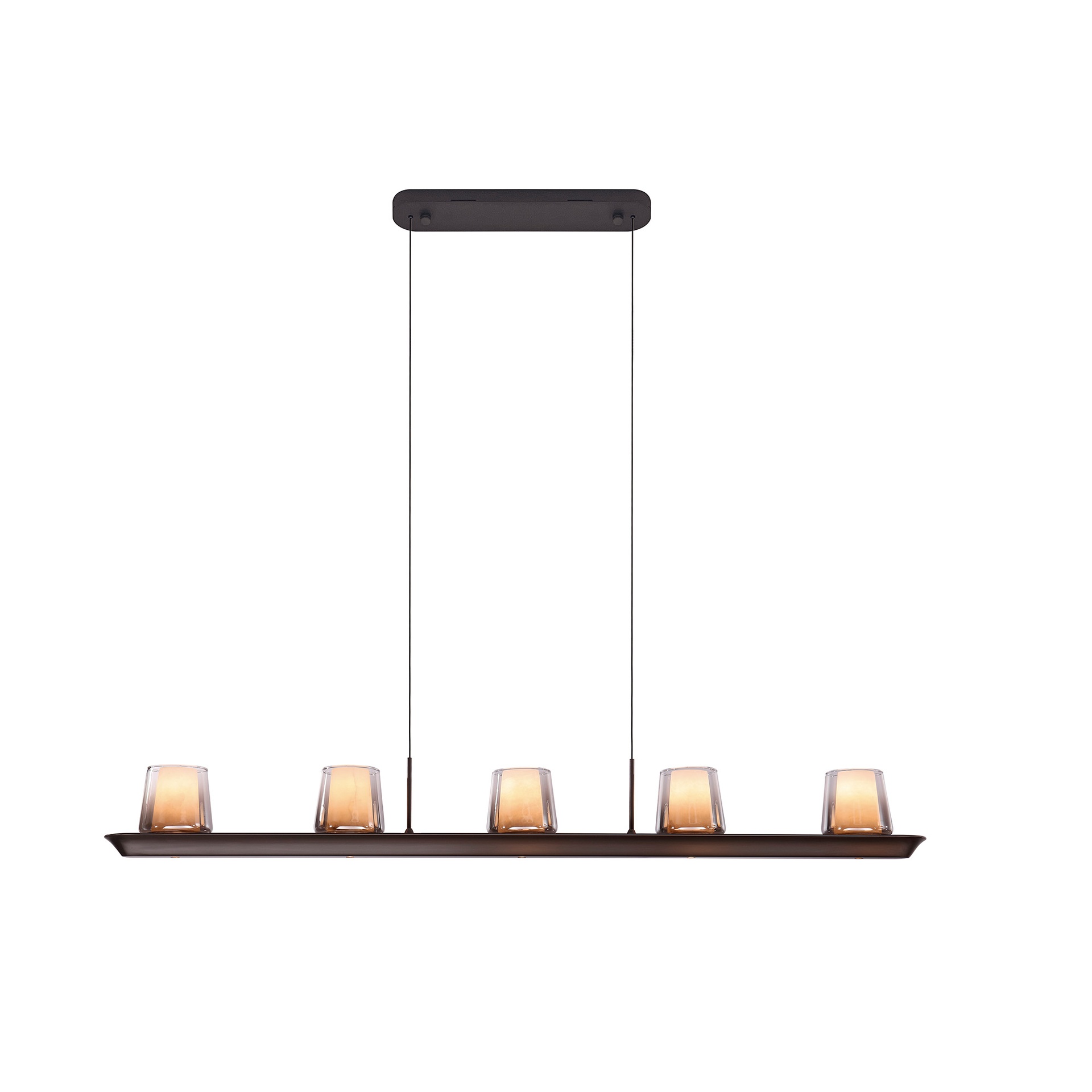 Suspension Verre Design Alabastro par Mantra