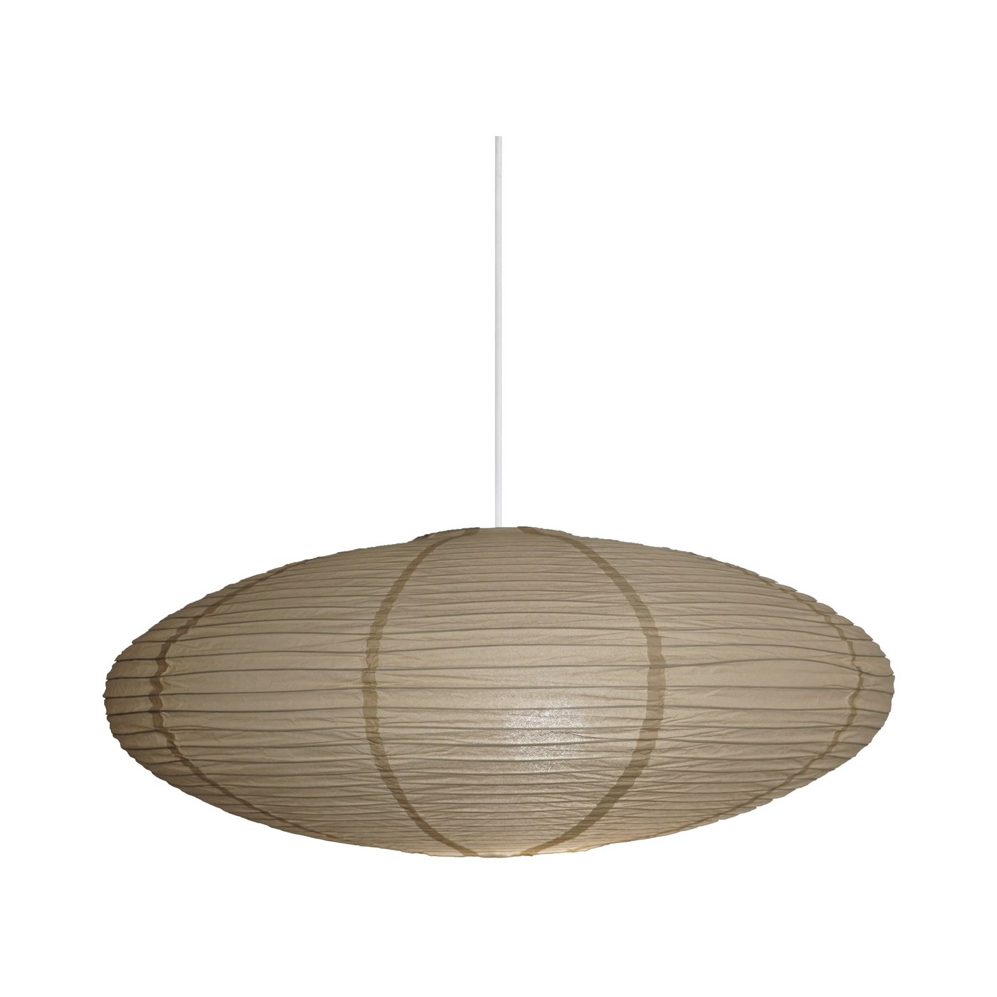 Suspension Villo 60 en papier par Nordlux Abat-jour Villo 60 papier beige Nordlux