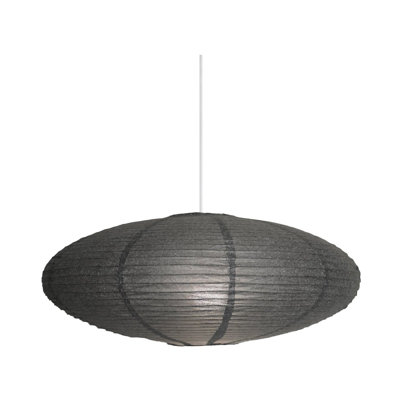 Suspension Villo 60 en papier par Nordlux Abat-jour Villo 60 papier gris Nordlux