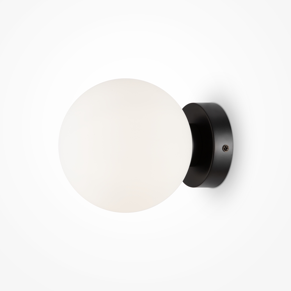 Applique Murale Basic Form — Globe Verre Soufflé Doré applique murale basic form noir