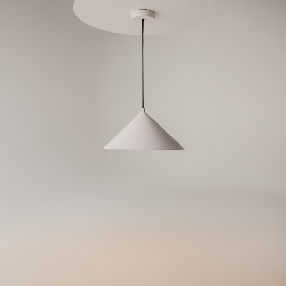 Suspension Basic Colors — Chapeau Conique Métal suspension chapeau conique métal