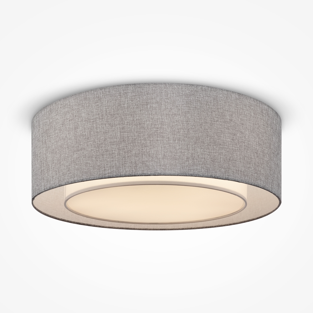 plafonnier 3 lampes tambour