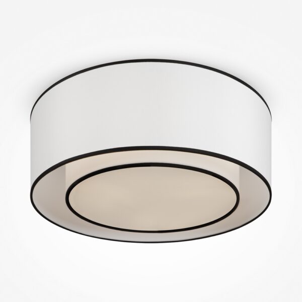 plafonnier 3 lampes tambour
