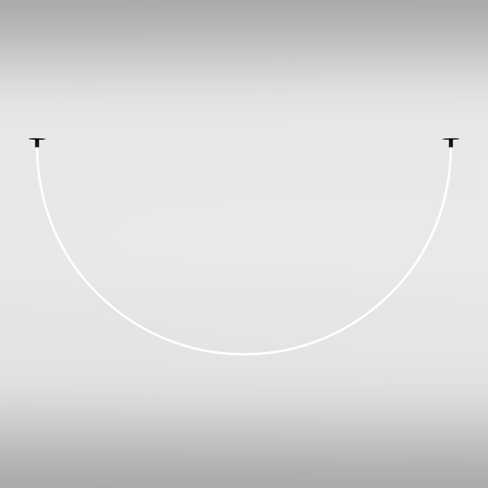 suspension arc led lumineux