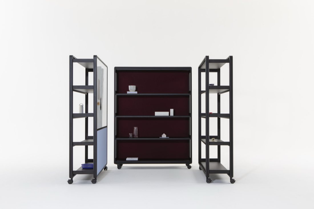 Espace de bureau agencé avec du mobilier Cascando