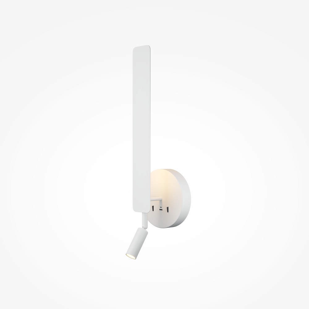 Applique Liseuse Murale Combo — Port USB