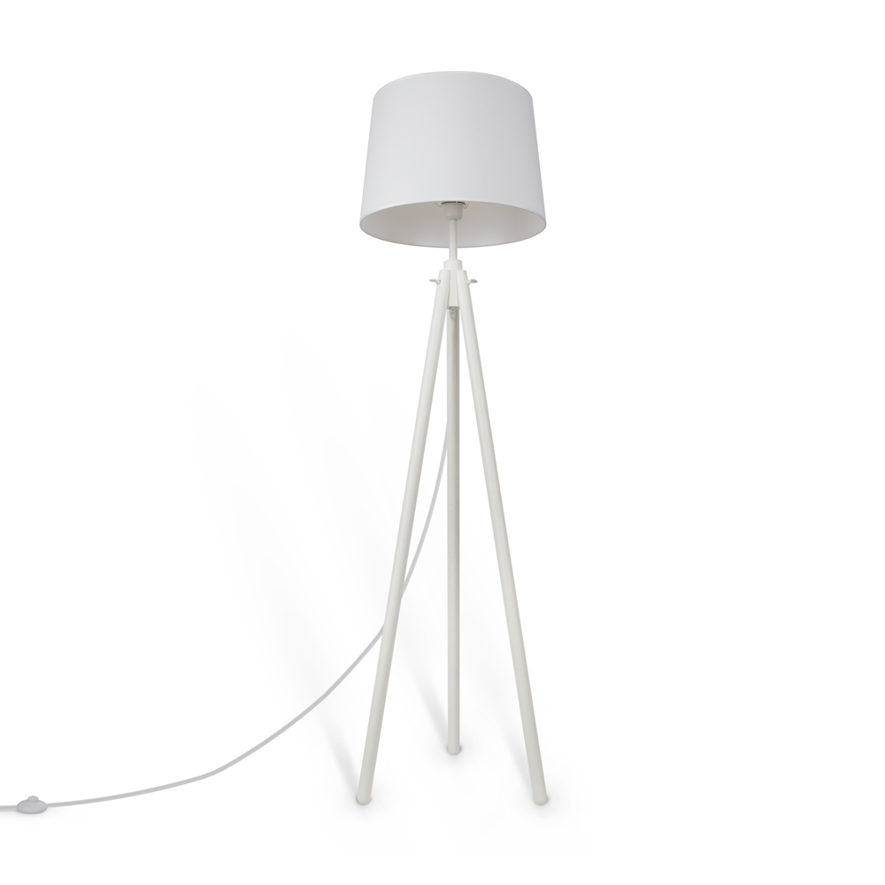Lampadaire Calvin — Trépied Abat-Jour Coton lampadaire trépied abat-jour coton