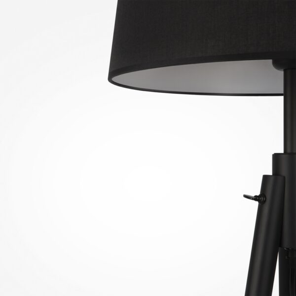 Lampe en bois : lampes à poser, lampadaires et luminaires lampadaire trépied abat-jour coton