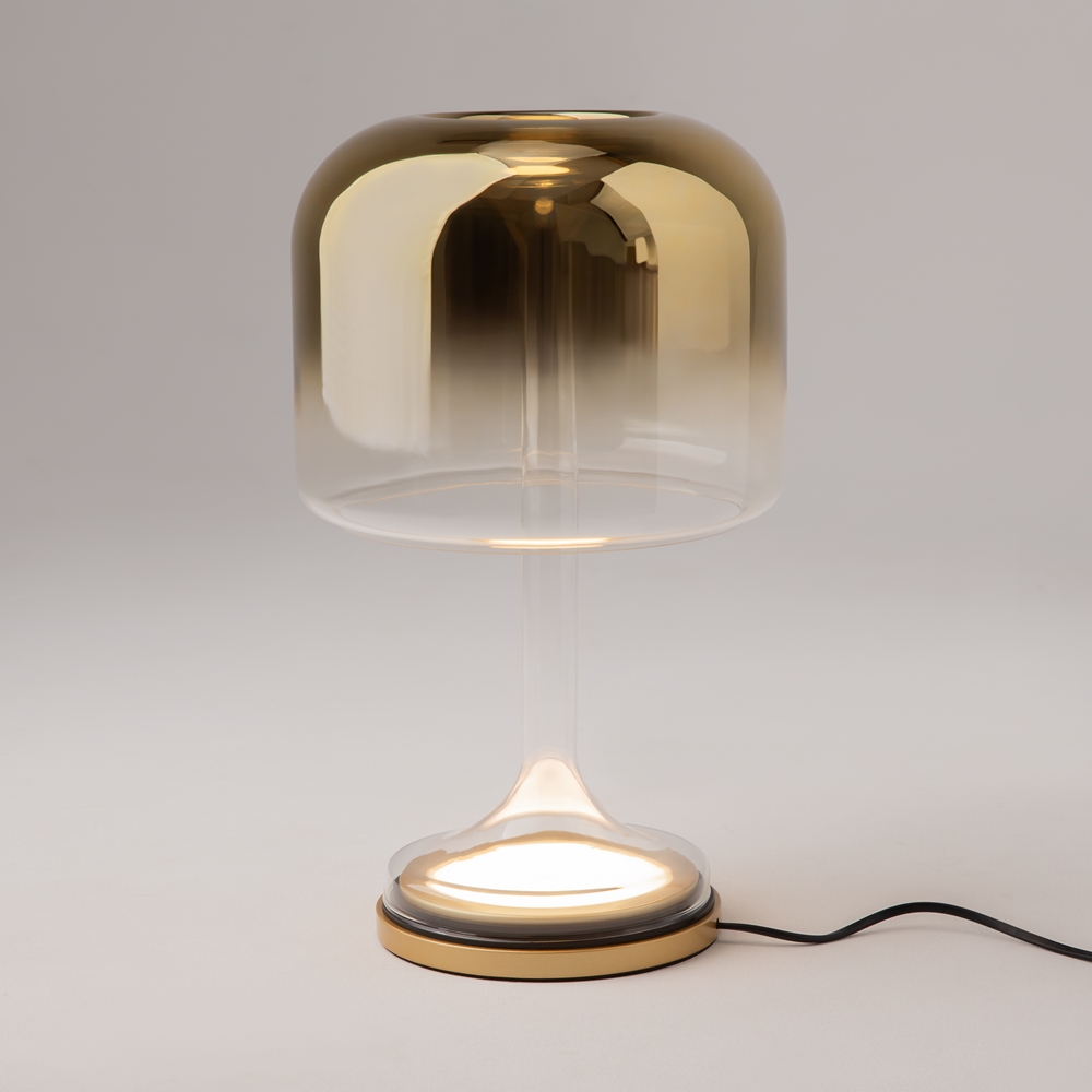 Lampe à Poser Spirito — Dôme Verre Soufflé lampe a poser spirito dome or