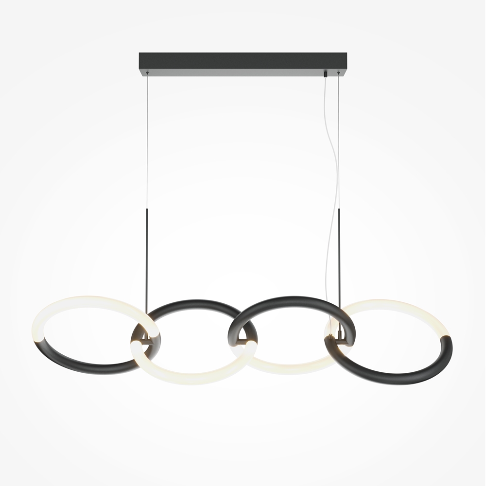 Suspension Node — Double Anneau Sculptural suspension double anneau sculptural