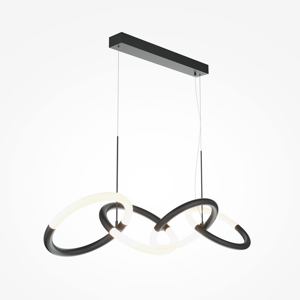 Suspension Node — Double Anneau Sculptural suspension double anneau sculptural