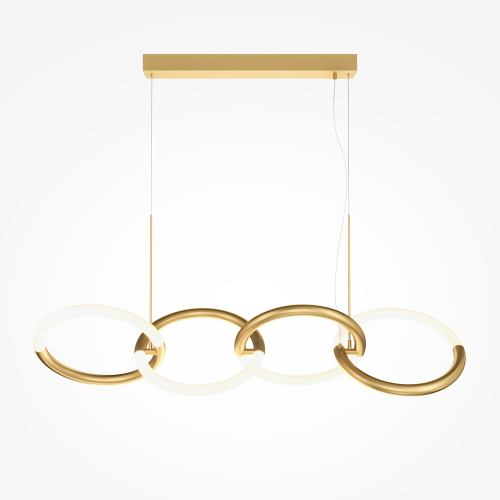 Suspension Node — Double Anneau Sculptural suspension double anneau sculptural