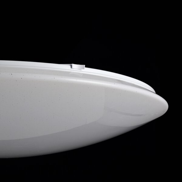 plafonnier dôme acrylique dimmable
