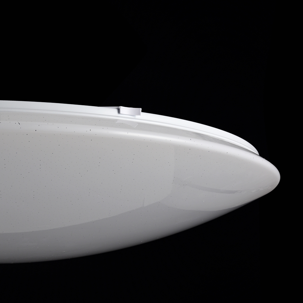 plafonnier dôme acrylique dimmable