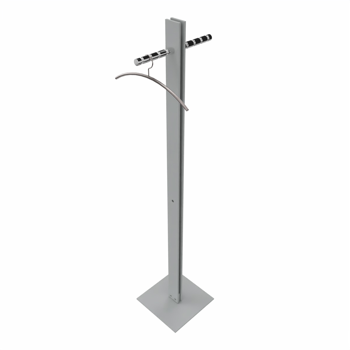 Porte manteau haut de gamme Standfree Cascando fond blanc