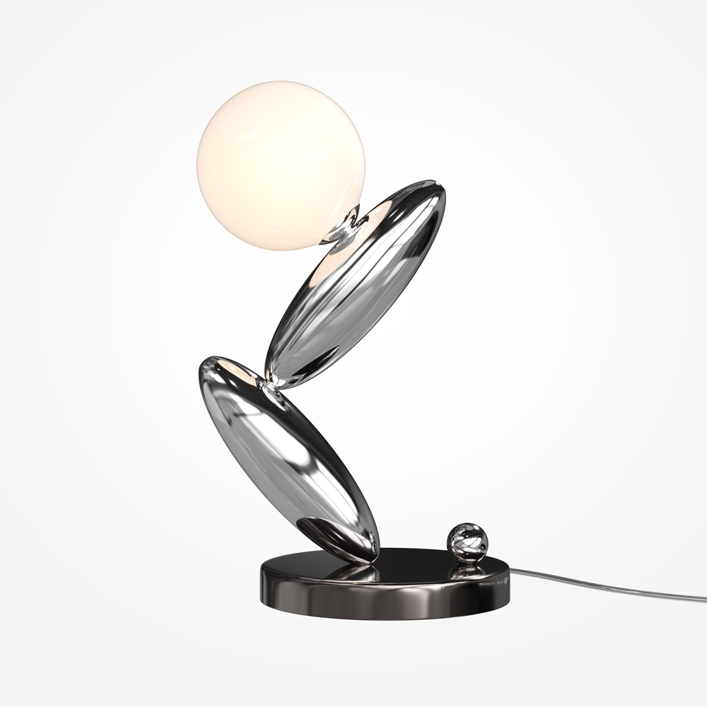 Lampe à Poser Resonance — Sculpturale Chrome