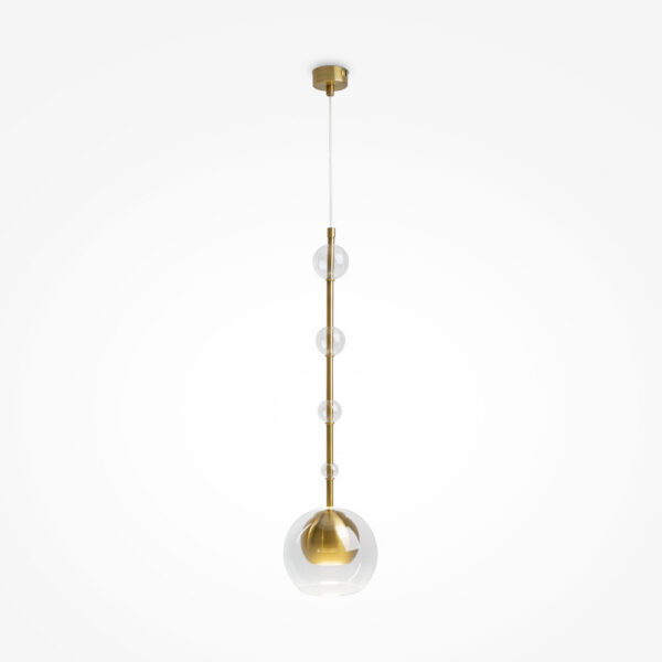 suspension tube verre spot