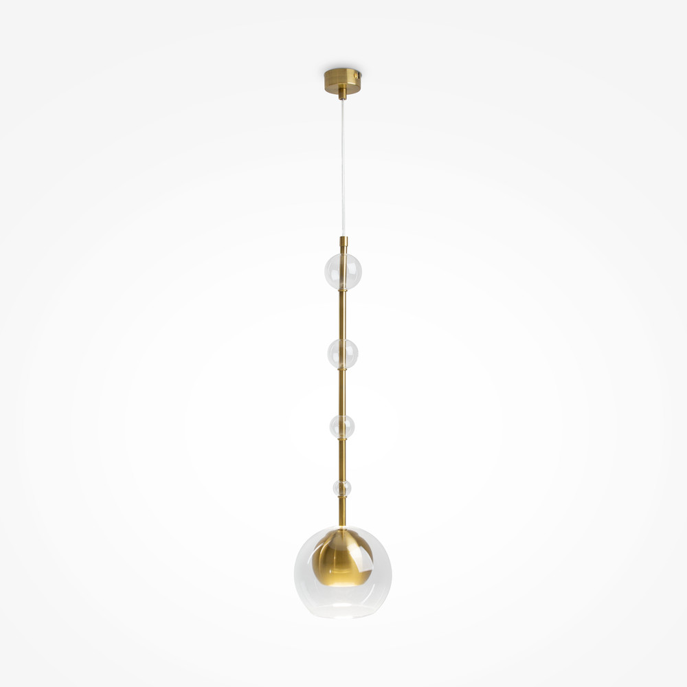 suspension tube verre spot