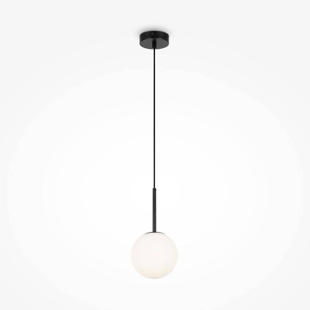Suspension Basic Form — Globe Verre Soufflé Doré suspension basic form noir