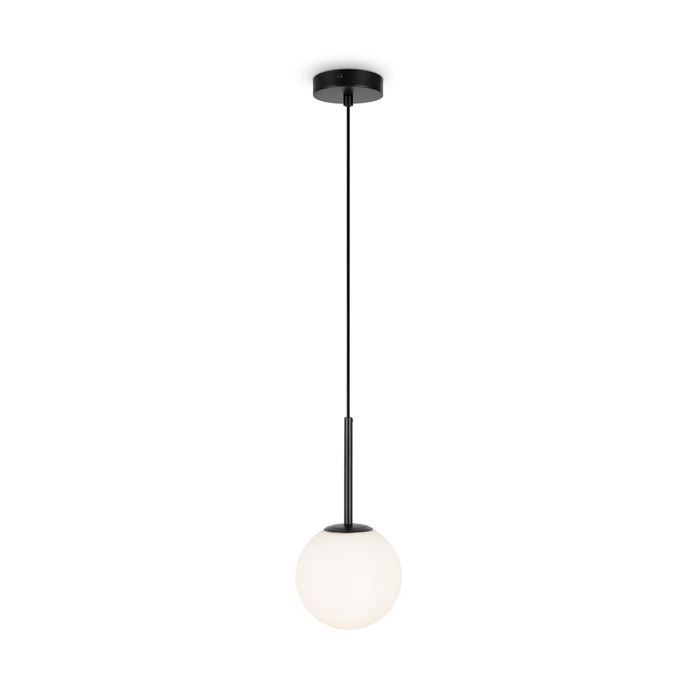 Suspension Basic Form — Globe Verre Soufflé Doré suspension basic form noir
