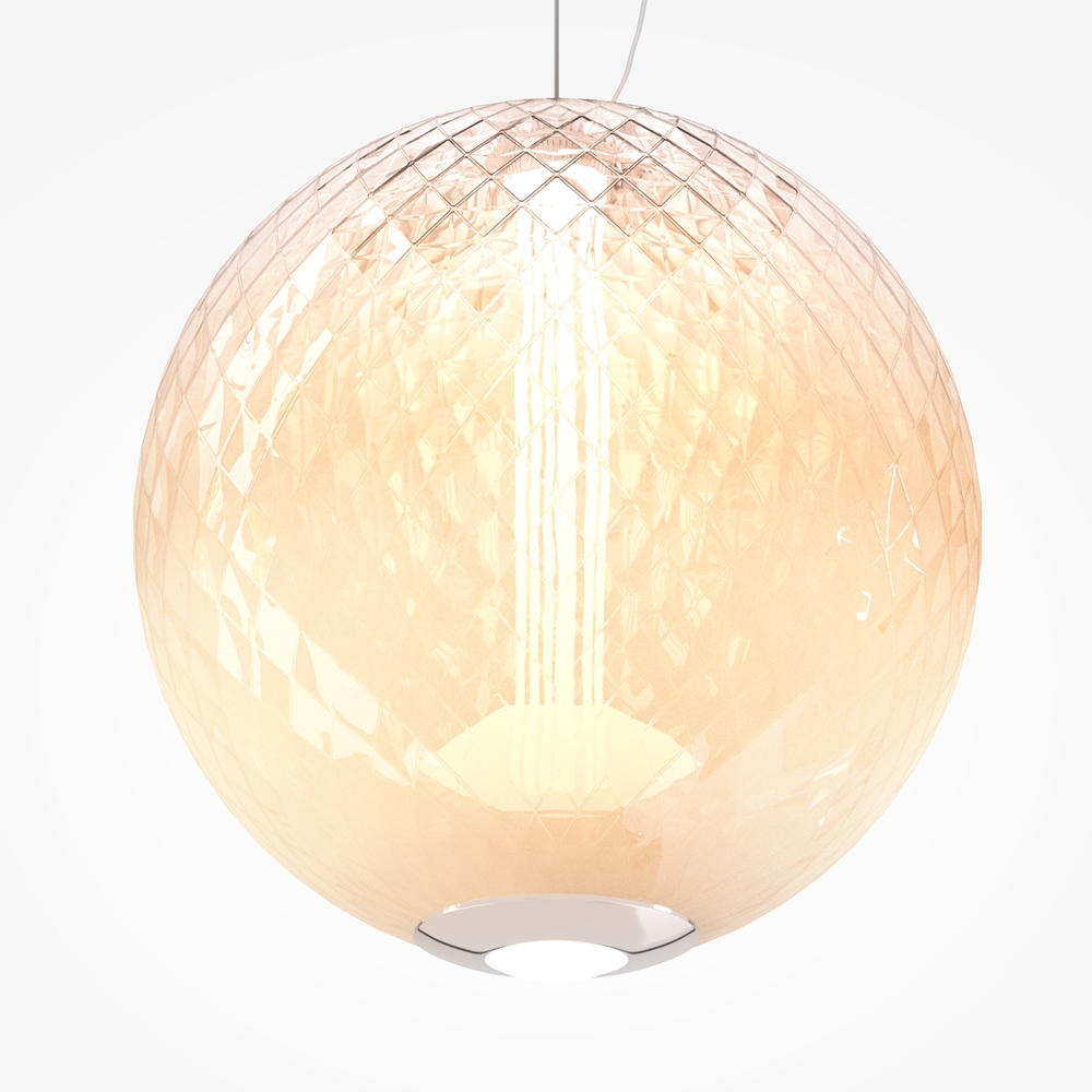 Suspension Bruma — Cylindre Verre Chromé suspension cylindre verre chromé