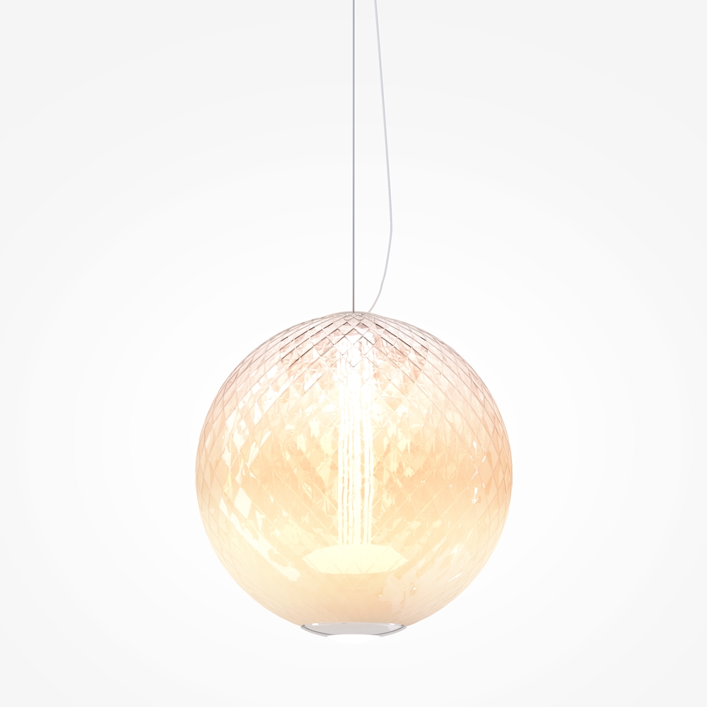 Suspension Bruma — Cylindre Verre Chromé suspension cylindre verre chromé