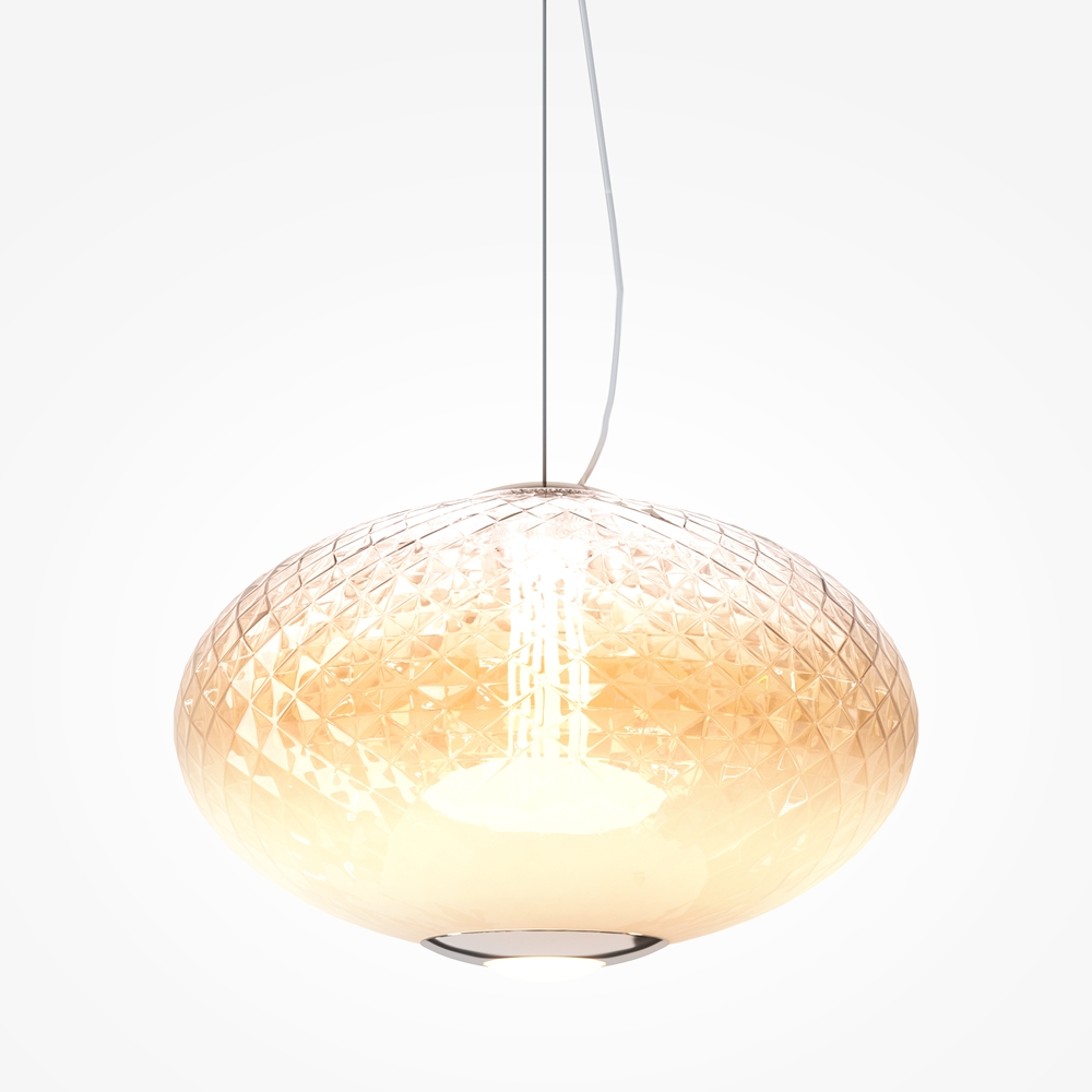 Suspension Bruma — Cylindre Verre Chromé suspension cylindre verre chromé