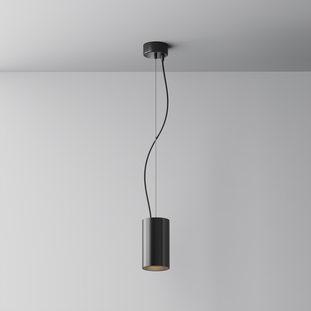 suspension cylindre spot noir