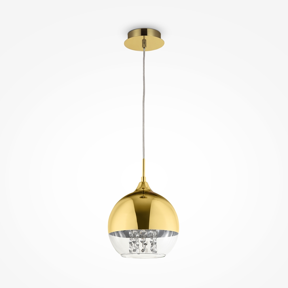 Suspension Fermi — Globe Verre et Métal suspension globe verre et métal