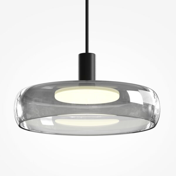 suspension float disque verre fume