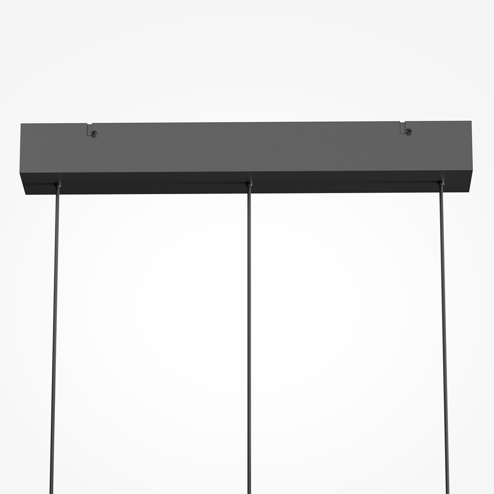 Suspension Float — Trio Disques Verre Fumé suspension float triple disques verre fume