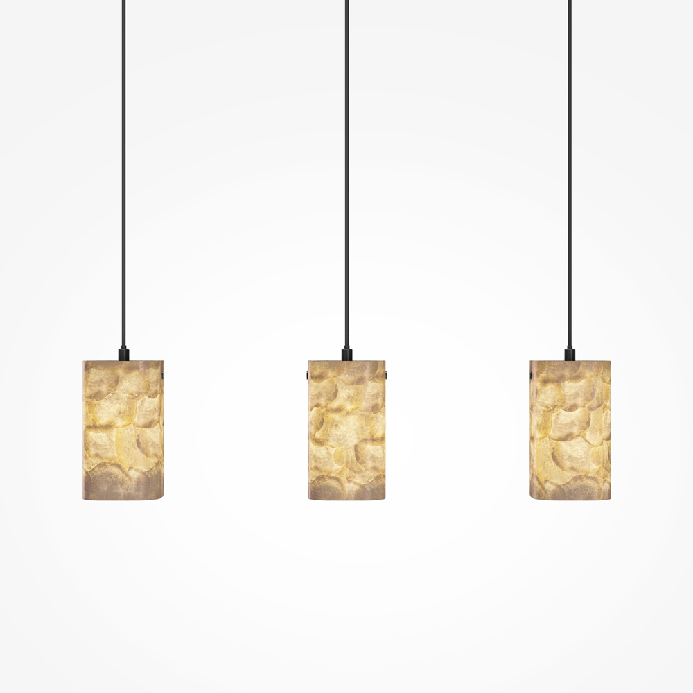 Suspension Maris — Trio Effet Nacre, Noir suspension maris trio effet nacre noir