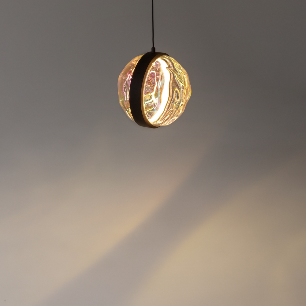 Suspension Misterio — Globe Fumé suspension globe fumé