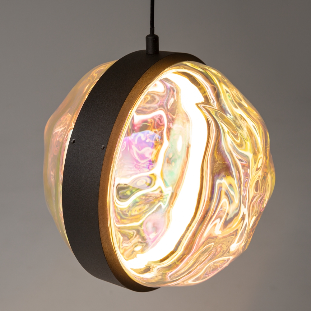 Suspension Misterio — Globe Fumé suspension globe fumé