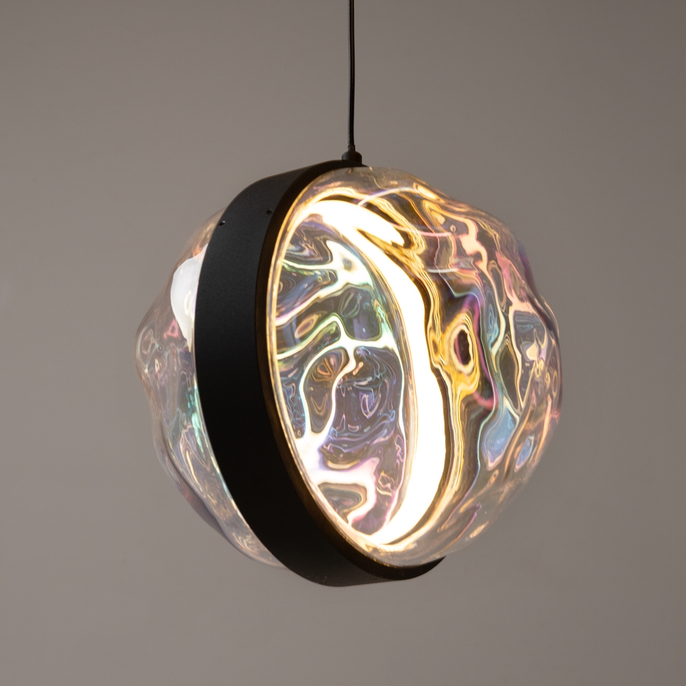 Suspension Misterio — Globe Fumé suspension globe fumé