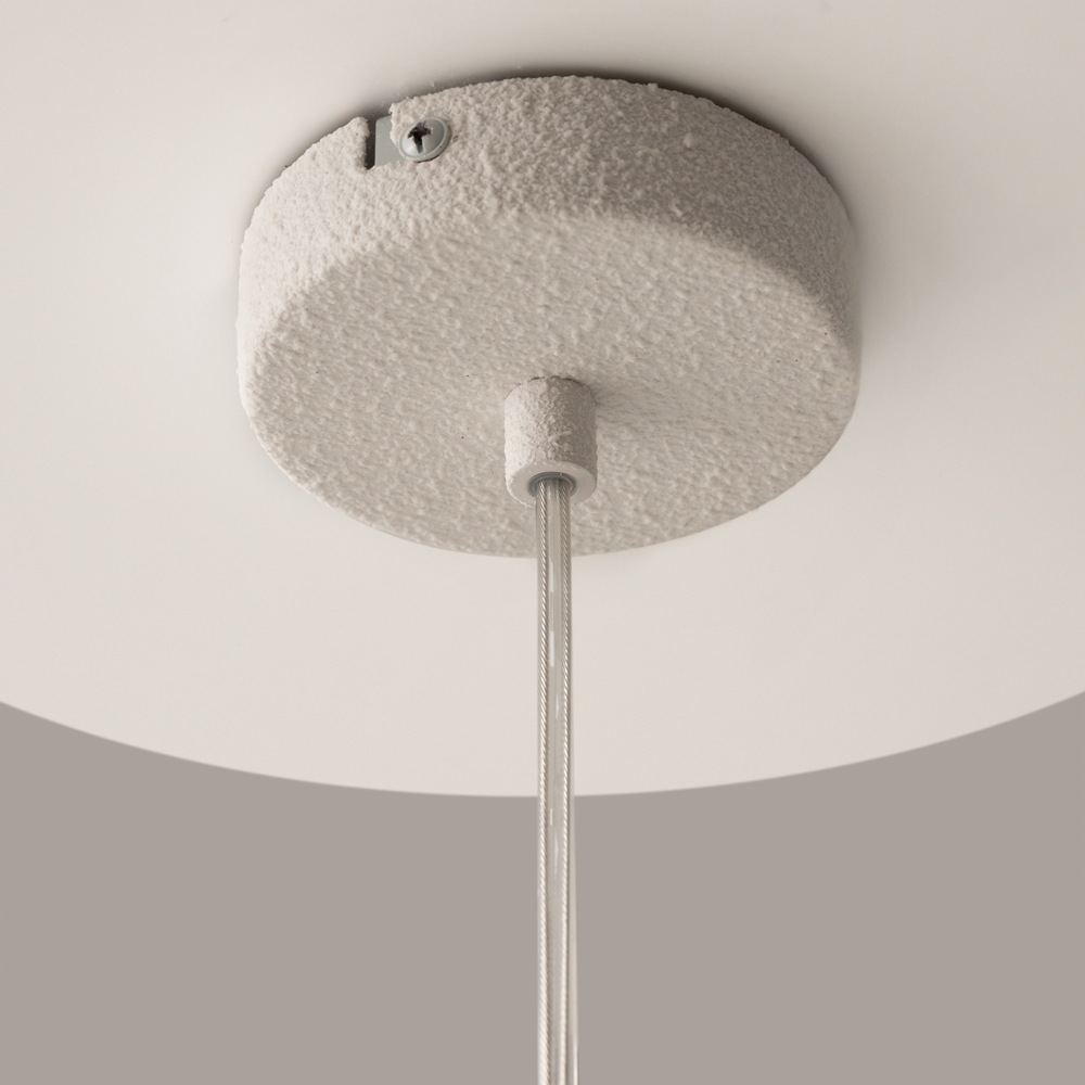 Suspension Opus — Galet Effet Béton suspension opus galet effet beton blanc