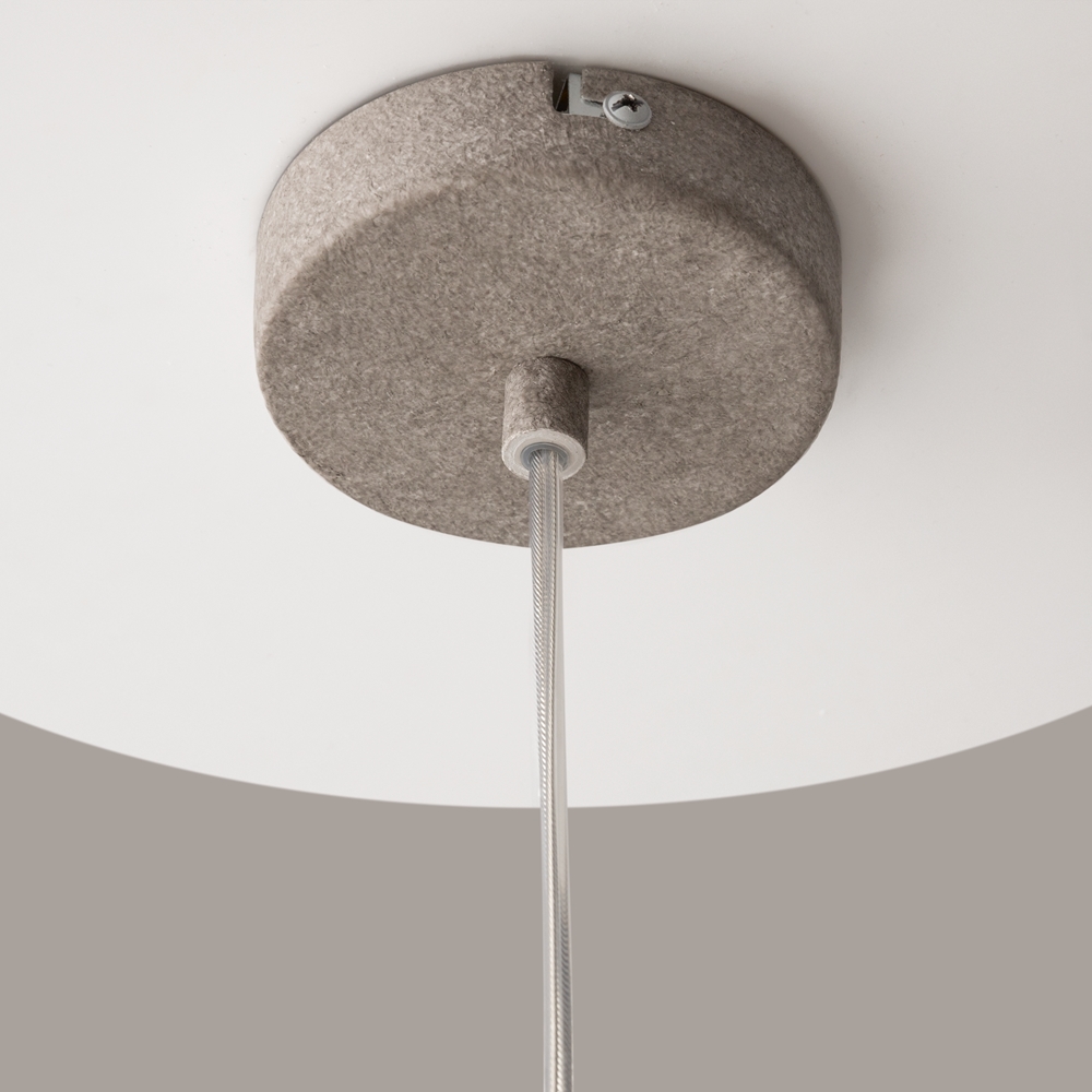 Suspension Opus — Galet Effet Béton suspension opus galet effet beton gris