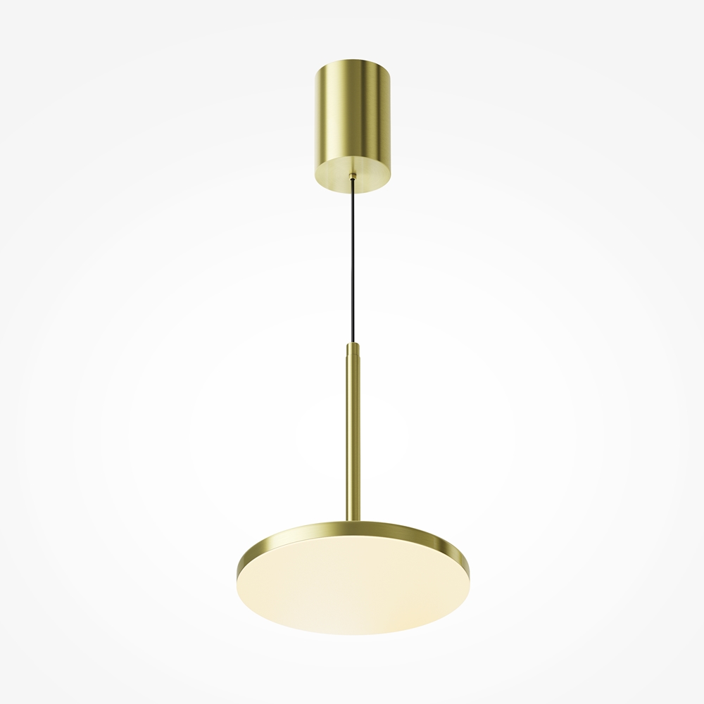 Suspension Plato — Disque Plat LED suspension plato disque plat led or