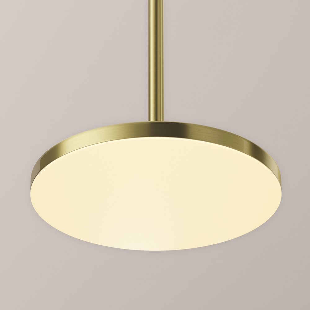 Suspension Plato — Disque Plat LED suspension plato disque plat led or