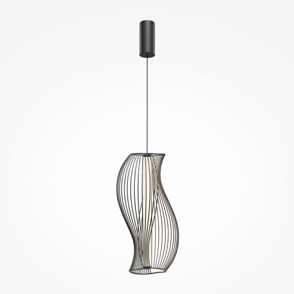 suspension cylindre acrylique