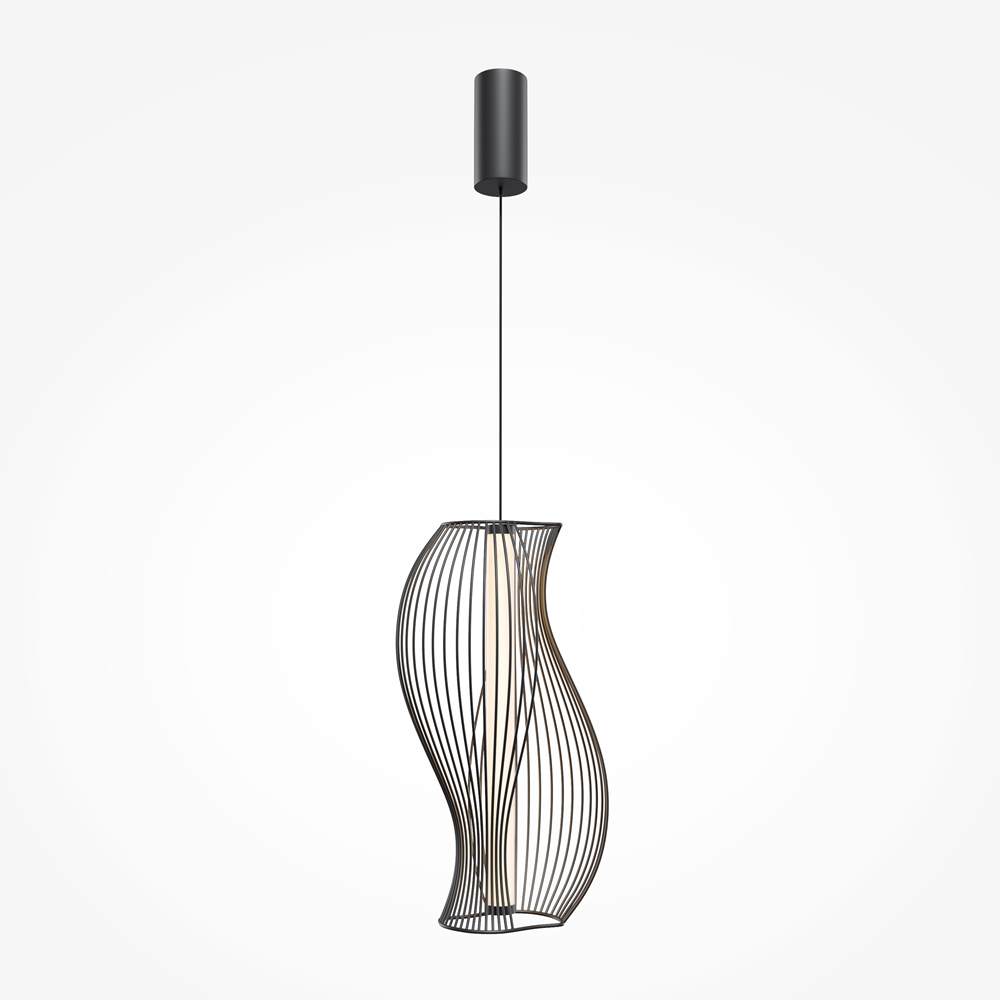 suspension cylindre acrylique