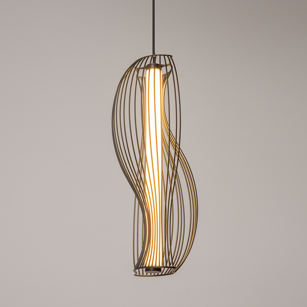 Suspension Shadows of the Past — Cylindre Acrylique suspension cylindre acrylique