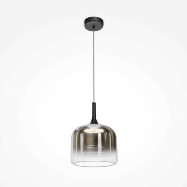 suspension spirito boule degrade noir