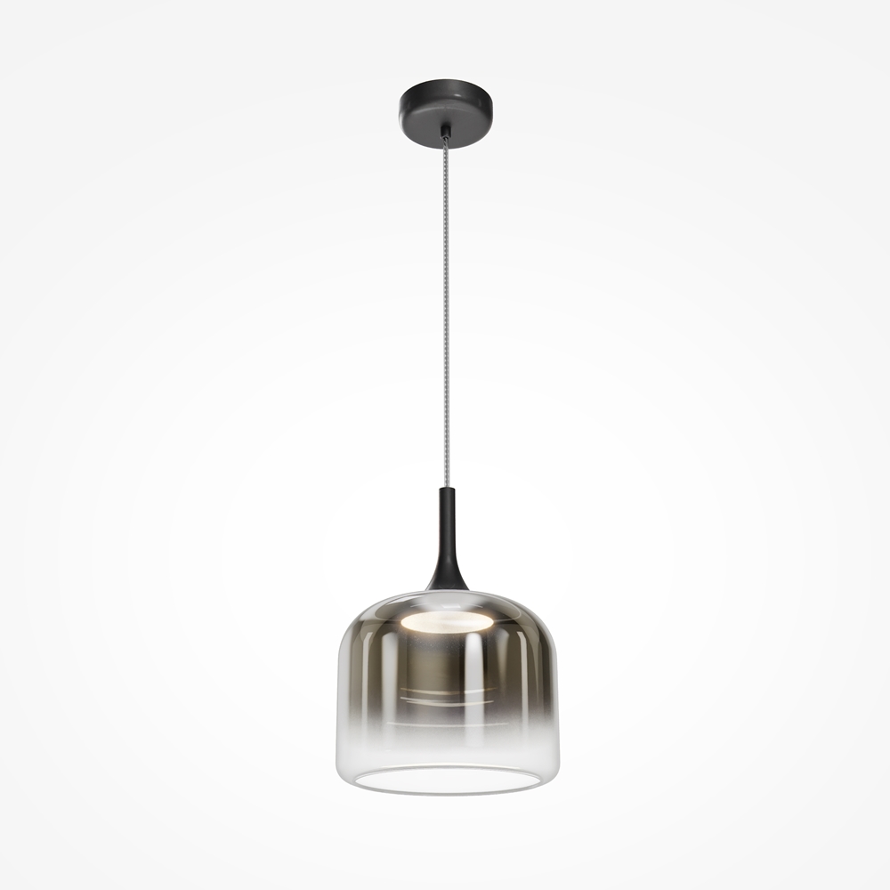 suspension spirito boule degrade noir