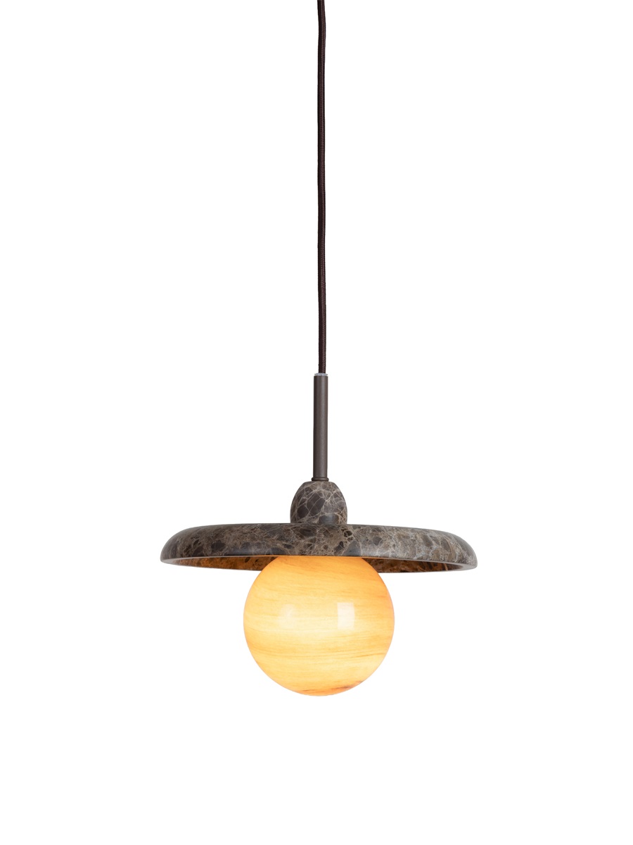 Suspension Tivoli — Disque Pierre et Globe